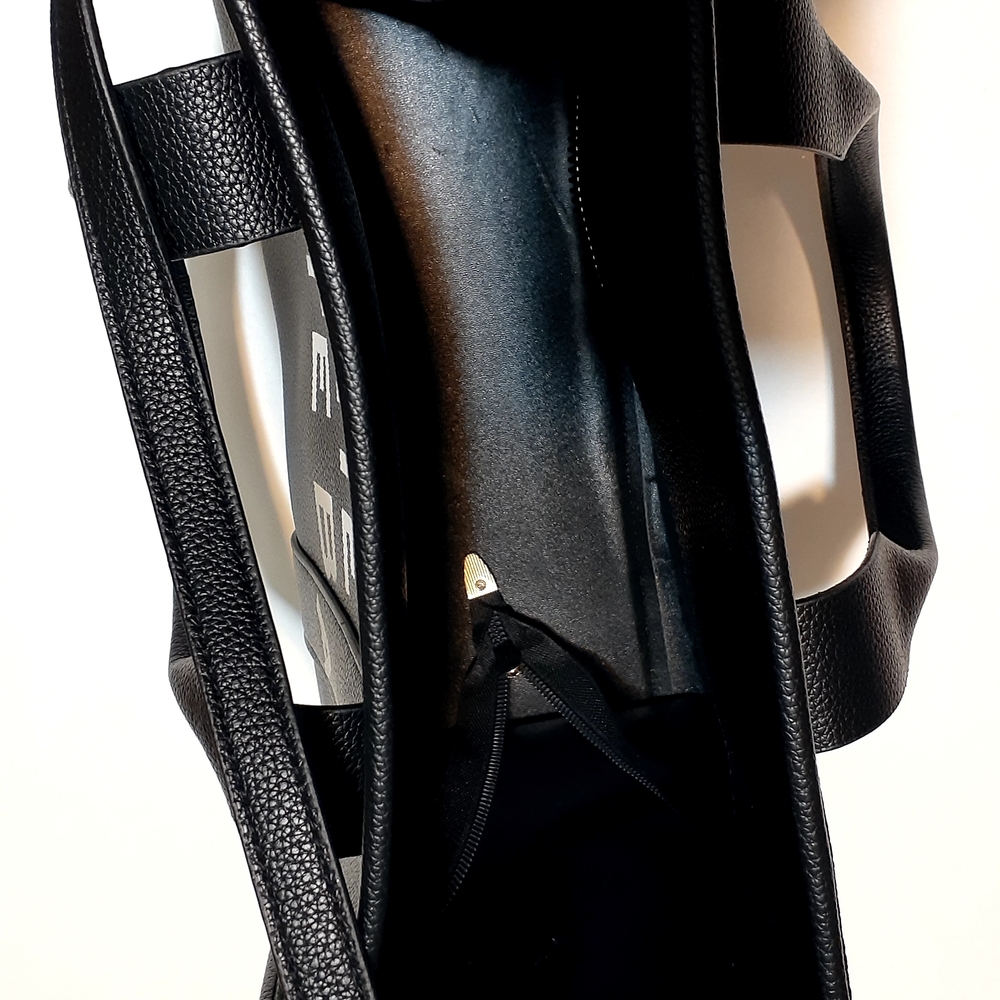 Black Tote Bag - No Name Brand - Picture 5 of 10